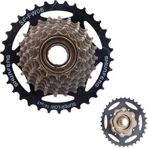 DRIFT MANIAC 14-28 14-34 Freewheel 7 speed Teeth for Threaded Hub