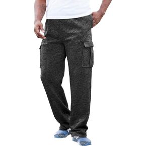 KingSize Men's Big & Tall Fleece Cargo Sweatpants in Saudi Arabia
