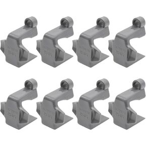 8 Pack Boat Bumper Clips, Pontoon Boat Fender Clips for Docking,Pontoon Boat Square Rail Fender Hangers/Adjusters/Clips Work with Pontoon Bumpers for Docking