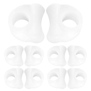 Demeras Bunion Corrector, Reduce Calluses Prevent Slip Toe Separators Relieve Pain for Overlapping Toes