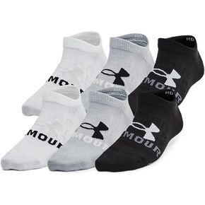 Under Armour Kids' Youth Essential No Show Socks (6 Pairs)