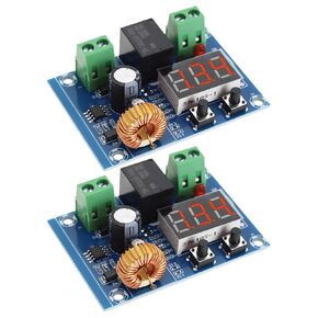 2pcs XH-M609 Battery Low Voltage Disconnect Module Low Voltage Cut Off with Digital Display Disconnect Protection for Various Battery and Lithium 12V-36V