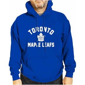 Wright & Ditson Adult NHL Gameday Hooded Sweatshirt - Officially Licensed - Fleece Hockey Pullover - Unisex Hoodie