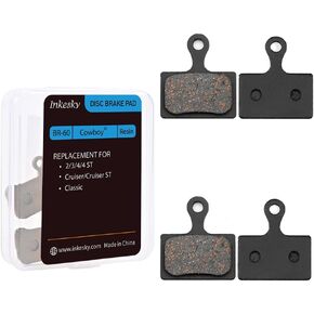 Inkesky Brake Pads Compatible with Cowboy 2/3/4 (C2/C3/C4/C4ST), Cruiser/Cruiser ST/Classic, Shimano K03S/K04S/K05S, TEKTRO F10BS
