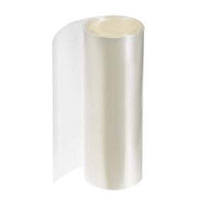 uxcell PVC Heat Shrink Tube 200mm Flat Width Wrap for Dual Layer 18650 1 Meter Black