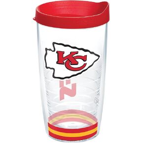Tervis NFL Kansas City Chiefs-Arctic Insulated Tumbler, 16oz, Classic