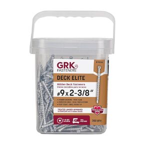 GRK 39238 AnglePro Hidden Deck Fastener SS #9 x 2-3/8 200CT