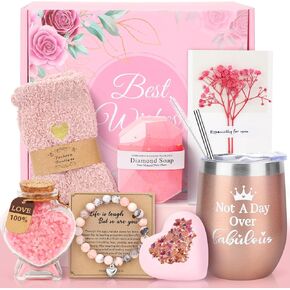 Hatisan Valentine Gifts for Women, Mom, Wife, Girlfriend, Her, Valentines Day Gifts for Christmas, Mothers Day, Birthday, Gift Set for Women, 10 Pack Personalized Customized Gifts for Women