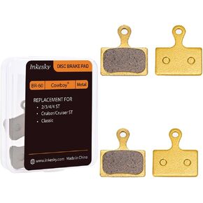 Inkesky Brake Pads Compatible with Cowboy 2/3/4 (C2/C3/C4/C4ST), Cruiser/Cruiser ST/Classic, Shimano K03S/K04S/K05S, TEKTRO F10BS