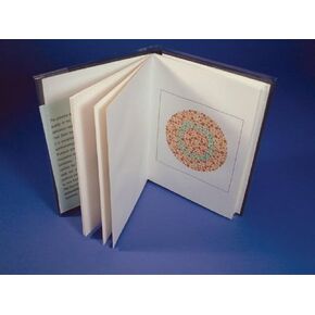 Ishihara Test Chart Books for Color Deficiency 10 Plates (Unlettered Persons and Children)