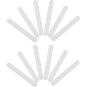 25pcs Spatula Clinic Depressors Bulk Plastic Stick Dental Depressors Stirring Sticks Useful