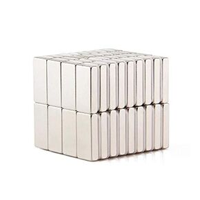 Magnetis 50 Pieces 10x5x3mm Rectangular Magnet for refrigerators, Crafts, whiteboards, DIY Projects, Office Supplies - Personalized and Versatile.