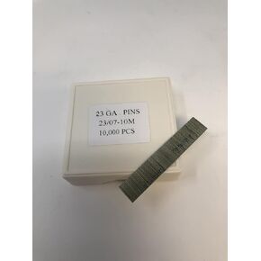 23/07-10m 23 Gauge Headless Pins 7mm (1/4")