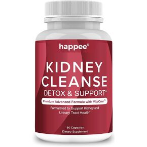 Kidney Cleanse Detox & Repair - Natural Kidney Support Supplement - Clinically Studied Cranberry Extract & 20+ Herbs for Kidney Function Support & Urinary Tract Health - Kidney Flush Detox Pills