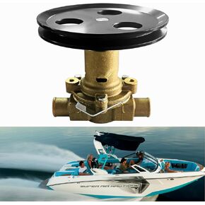 Raw Sea Water Impeller Pump RA057007 18830-0010 Compatible With Sherwood Pleasurecraft Jabsco G20 G21 302 351 Ford marine 5.0,5.8,351,302