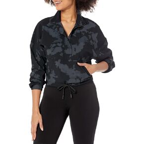 Sweaty Betty Women's Standard Explorer Half Zip Workout Sweatwicking Pullover Sweatshirt