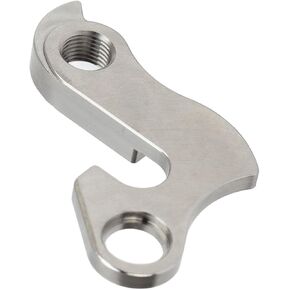 Universal Bike Rear Derailleur Hanger, Bike Tail Hook with Screw, Stainless Steel Bike Derailleur Hanger Frame Gear Tail Hook for Mountain Road Bikes