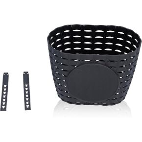 Kids Bike Basket, Bicycle Handlebar Basket Cute Bicycle Front Handlebar Basket with Adjustable Straps for Boys, Girls, Toddlers, Children