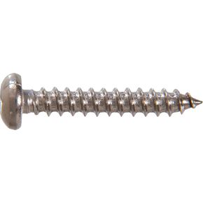 The Hillman Group 70918 12 X 3/4-Inch Stainless Steel Pan Head Square Drive Sheet Metal Screw, 100-Pack