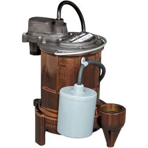 Liberty Pumps 253 1/3-Horse Power 1-1/2-Inch Discharge 250-Series Cast Iron Automatic Submersible Sump/Effluent Pump