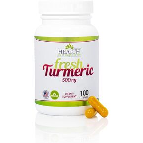 Health As It Ought To Be Fresh Berberine 450mg Supplement | Contains Only Berberine | No Preservatives | 120 Capsules