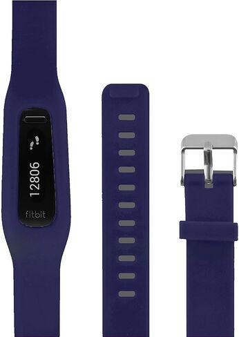 Buckle Bracelet for Fitbit One, Replacement Silicone Band with Chrome Watch Clasp and Fastener Buckle for Fitbit One in Saudi Arabia