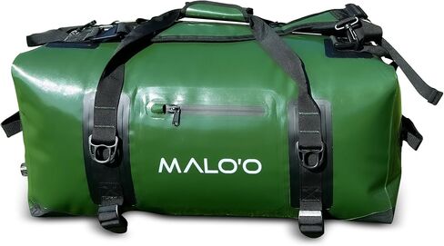 Malo'o Airtight Waterproof Adventure Duffle - Ideal for Kayaking, Camping, Beach, Fishing, Boating, Hiking - Water-Tight Zipper in Saudi Arabia