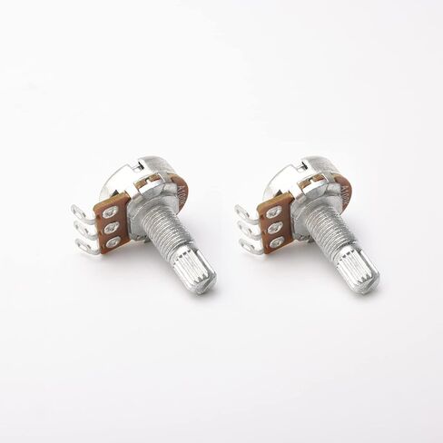 Guitar Potentiometer Audio Pots A100K for Electric Guitar Bass Volume Knob Pots Shaft 0.7", 10 Pcs in Saudi Arabia