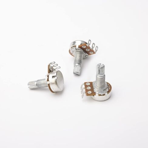 Guitar Potentiometer Audio Pots A100K for Electric Guitar Bass Volume Knob Pots Shaft 0.7", 10 Pcs in Saudi Arabia