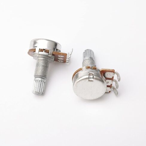 Guitar Potentiometer Audio Pots A100K for Electric Guitar Bass Volume Knob Pots Shaft 0.7", 10 Pcs in Saudi Arabia