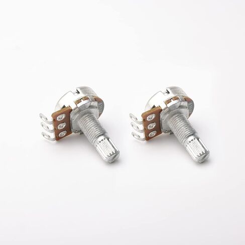 Guitar Potentiometer Audio Pots A100K for Electric Guitar Bass Volume Knob Pots Shaft 0.7", 10 Pcs in Saudi Arabia