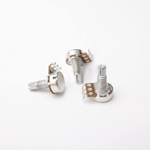 Guitar Potentiometer Audio Pots A100K for Electric Guitar Bass Volume Knob Pots Shaft 0.7", 10 Pcs in Saudi Arabia