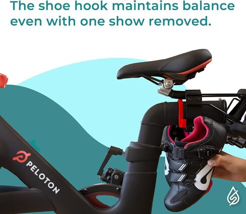 SELINA Shoe Hanger for Peloton - Shoe Holder Accessory for Peloton - Must have accessory for the Peloton Bike and Peloton Bike Plus - Shoe Hook Compatible with your Peloton Bike in Saudi Arabia
