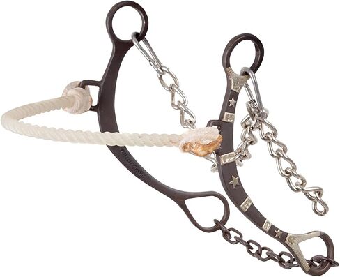 Classic Equine Bozo Sidepull Hackamore in Saudi Arabia