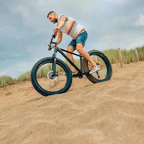 MOHEGIA Fat Tire,20x4.0 inch Fat Bike Tire,60TPI High-Performance and All-Terrain Folding Replacement MTB Bicycle Tire with Street or Trail Riding in Saudi Arabia
