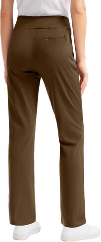 بنطال جولف نسائي من SANTINY مع 3 جيوب قابل للتمدد عالي الخصر للنساء أثناء السفر والعمل الكاجوال in Saudi Arabia