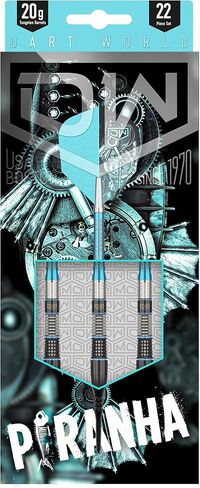 Piranha Soft Tip Darts, Precision Balanced, Accurate, and Durable - Perfect for Professional and Recreational Players in Saudi Arabia