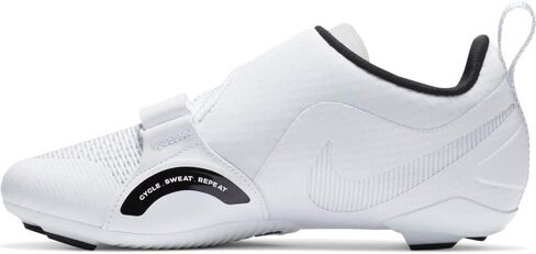 Nike SuperRep Cycle Womens CJ0775-100 (White/Black), Size 6.5 in Saudi Arabia