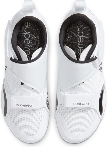 Nike SuperRep Cycle Womens CJ0775-100 (White/Black), Size 6.5 in Saudi Arabia