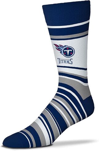 For Bare Feet NFL Adult Striped Dress Socks - Premium Quality - Machine Washable - Perfect for Game Day and Everyday Wear in Saudi Arabia