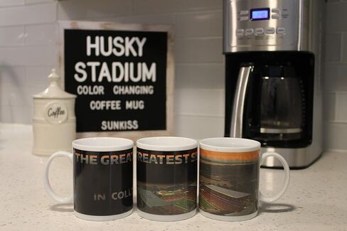 Color Changing! NCAA ThermoH Exray Ceramic Coffee Mugs (Boise State Broncos) Multicolor in Saudi Arabia