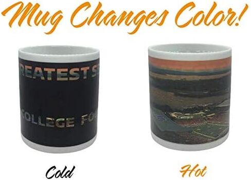 Color Changing! NCAA ThermoH Exray Ceramic Coffee Mugs (Boise State Broncos) Multicolor in Saudi Arabia