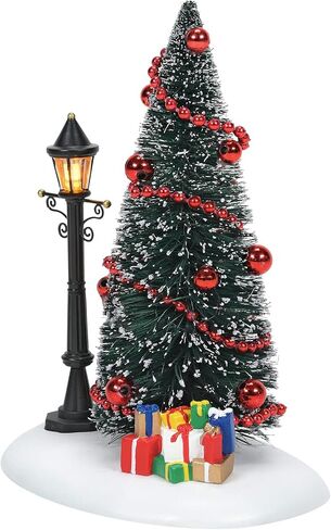 Department 56 Village Accessories Christmas Vignette Lit Figurine, 7.5 Inch, Multicolor in Saudi Arabia