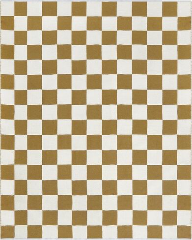 Lahome Checkered 3x5 Black and White Rug, Modern Black Rug for Living Room Classroom Cotton Woven Aesthetic Bathroom Rug, Boho Checkerboard Washable Rug Low Pile Floor Carpet for Office Bedroom in Saudi Arabia
