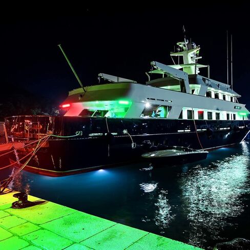 2 حزمة (أحمر وأخضر) أضواء الملاحة للقوارب DC 12V، أضواء صارمة للقوارب، أضواء شريط LED البحرية لأضواء القوارب القوس والستيرن، أضواء الملاحة للقوارب بقيادة، أضواء الكاياك in Kuwait