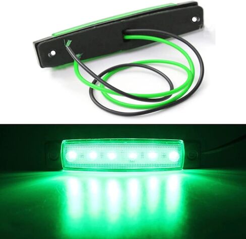 2 حزمة (أحمر وأخضر) أضواء الملاحة للقوارب DC 12V، أضواء صارمة للقوارب، أضواء شريط LED البحرية لأضواء القوارب القوس والستيرن، أضواء الملاحة للقوارب بقيادة، أضواء الكاياك in Kuwait