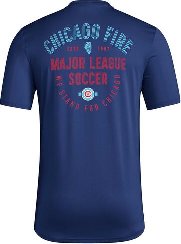 تيشيرت Chicago Fire بأكمام قصيرة للرجال من أديداس in Saudi Arabia