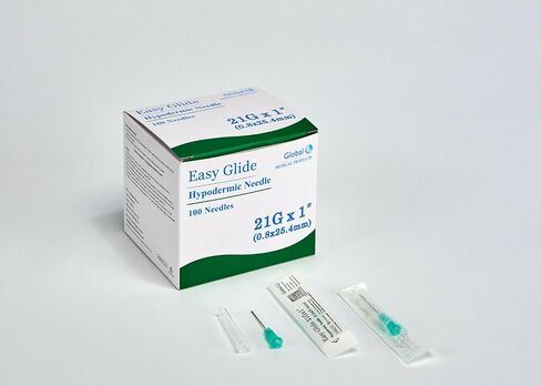 25G-1 بوصة (25 مم) مستلزمات التوزيع الصناعية بقفل Luer، عبوة من 100 قطعة، سهلة الانزلاق ومعبأة بشكل فردي in Kuwait