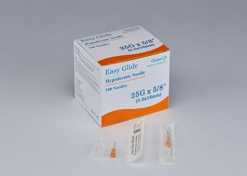 25G-1 بوصة (25 مم) مستلزمات التوزيع الصناعية بقفل Luer، عبوة من 100 قطعة، سهلة الانزلاق ومعبأة بشكل فردي in Kuwait