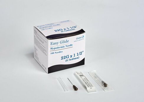 25G-1 بوصة (25 مم) مستلزمات التوزيع الصناعية بقفل Luer، عبوة من 100 قطعة، سهلة الانزلاق ومعبأة بشكل فردي in Kuwait